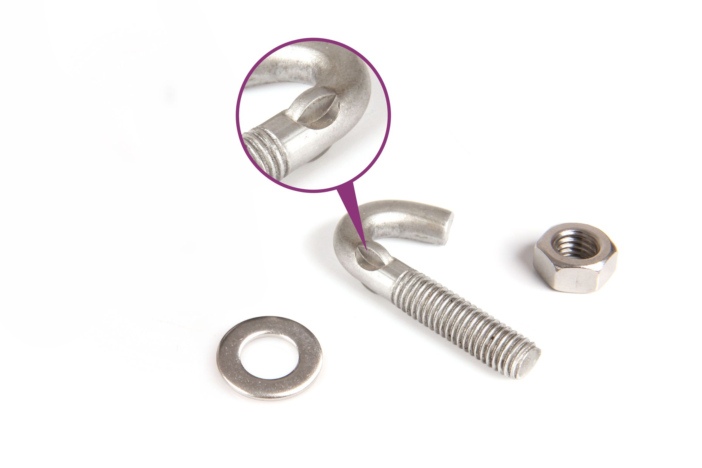 A00083 ŚRUBA HAKOWA DO PODPORY