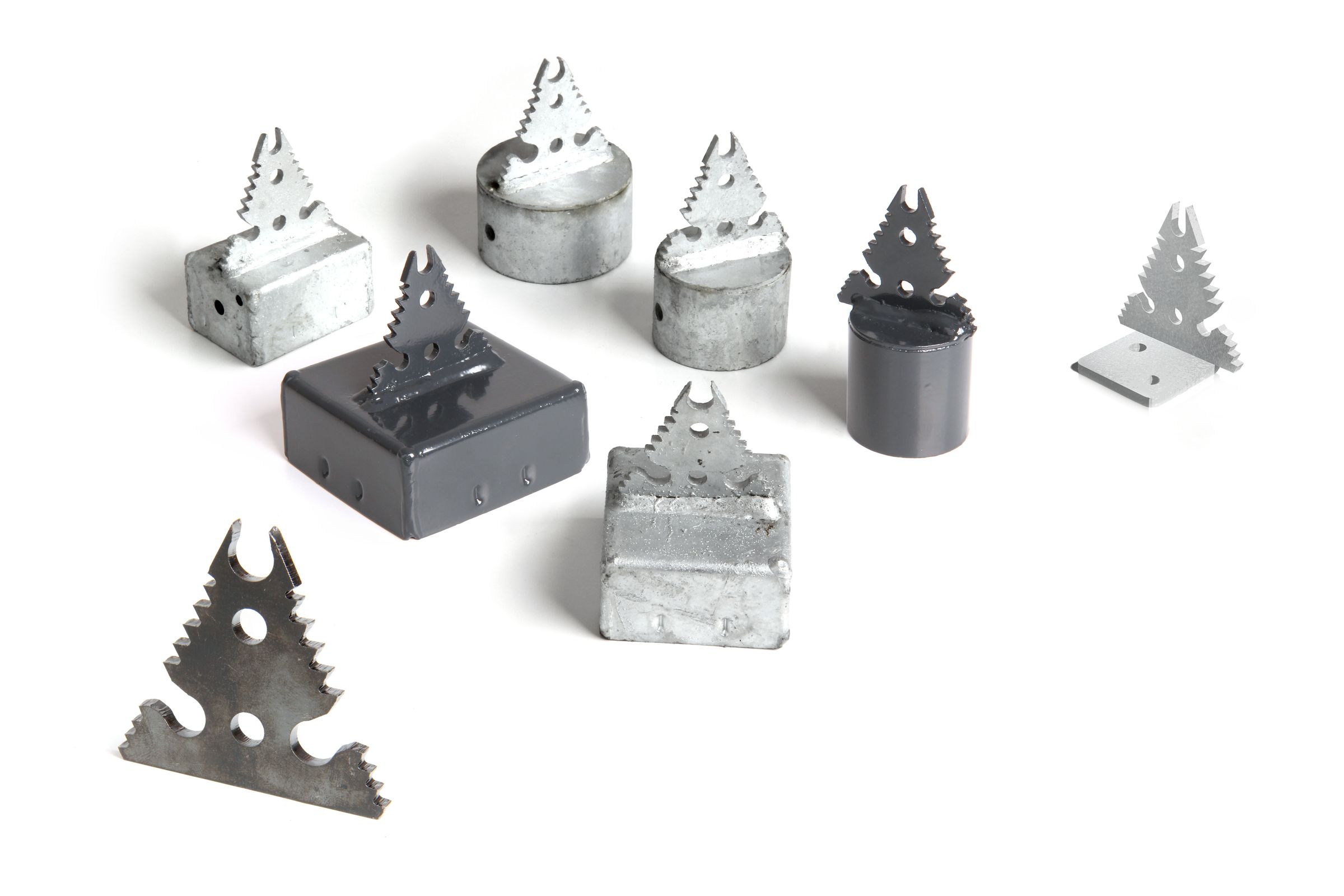 STALOWY WYSIĘGNIK Z NASADKĄ ZBIORCZE