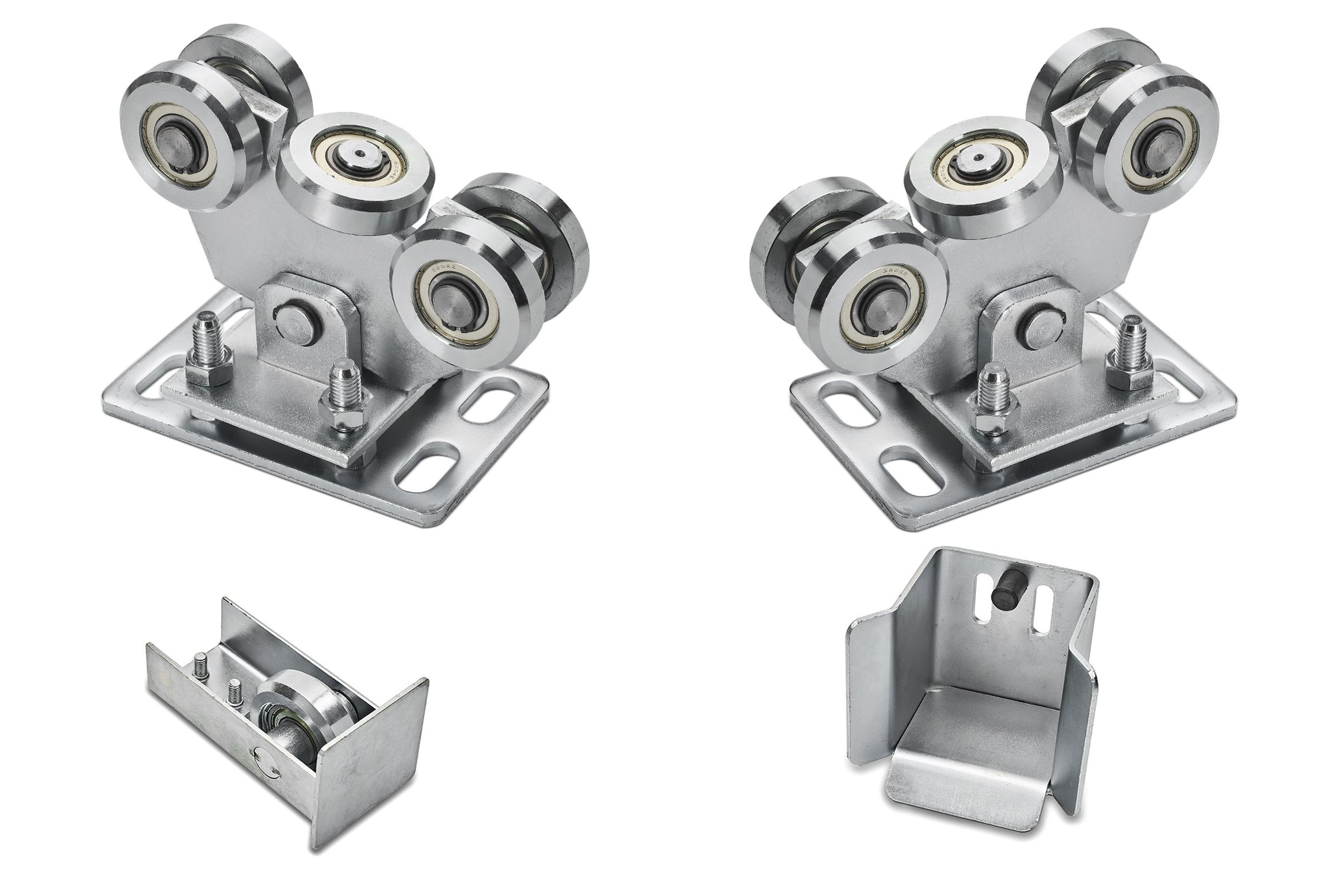 X00050 X00051 X00052 KOMPLET WÓZKÓW Z AKCESORIAMI STALOWYMI